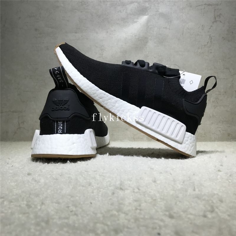 Real Boost Adidas NMD R1 PK Black
